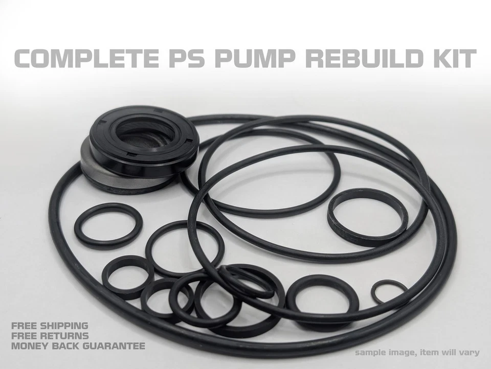 Kit de sellado de bomba de dirección asistida para Toyota Land Cruiser 1979-1987 6 pernos (1/79-8/87) Foto 1 de 1