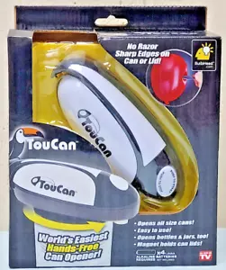 TouCan R1-1016 Hands Free Automatic Electric Can/Bottle/Jar Opener As Seen On TV - Picture 1 of 5