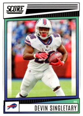 2022 Score Devin Singletary Buffalo Bills #266 - Image 1 of 2