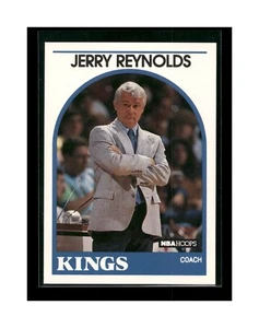 1989-90 NBA Hoops Basketball Card #161 Jerry Reynolds Coa Sacramento Kings - Picture 1 of 2