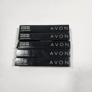 Vintage Avon Kohl Eye Liner Lot 5 Assorted Colors Plum Black Charcoal Brown Navy - Picture 1 of 11