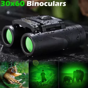 30x60 Military Zooming Powerful Binoculars Skyscope Goggles Hunting Telescope - Picture 1 of 18