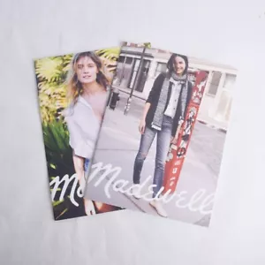 Madewell Clothing Flyer Leaflet Catalog Booklet 8x6" Constance Jablonski - Picture 1 of 4