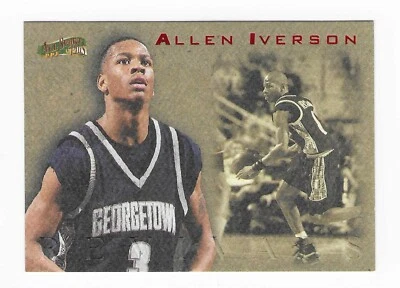 1996-97 Score Board All Sport Plus Revivals Allen Iverson #REV 1 HOF RC - Image 1 of 2