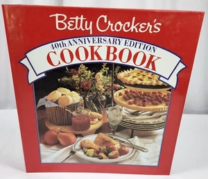 Vtg 1991 Betty Crocker 40th Anniversary Edition Spiral - Picture 1 of 6