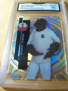 ADMIRAL ACKBAR 2015 STAR WARS HIGH TEK CAMERA LANCIATA VARIANTE # 16 GRADO 10 - Foto 1 di 1