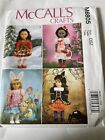 McCalls Crafts Pattern M6805 18" Doll Halloween Easter Holiday Clothes Uncut