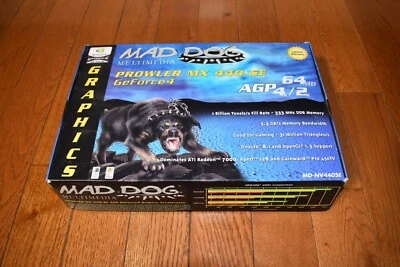 GeForce4 mx 440 64MB DDR 4X NEW OPEN BOX - Image 1 of 4