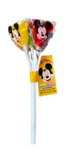 Disney Parks Candy Mickey 5 Lutscher - Zitrone Limette Mango Pfirsich Apfel Wassermelone - Bild 1 von 2
