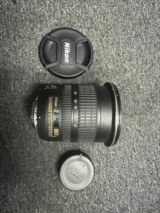 Nikon DX AF-S Nikkor 12-24mm 1:4G ED Wide Angle Camera Lens - Picture 1 of 7