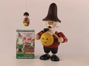 Mini Incense Smoker Gift Set Gnome With Lantern + Tree Trunk + Mini RK 4 11/16in - Picture 1 of 1