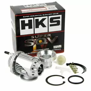 Universal Auto SQV 4 Turbo Blow Off Ventil Pull-Type SSQV BOV Mit Adapter Silber - Bild 1 von 8