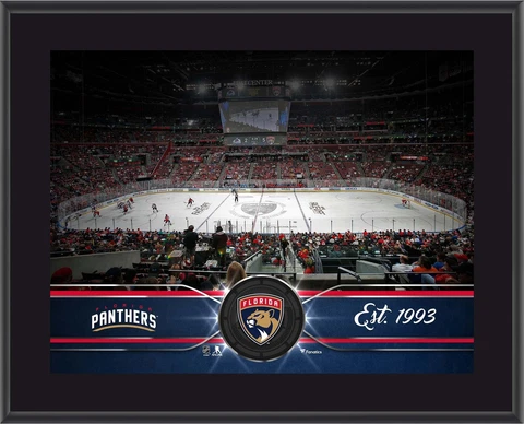 Florida Panthers 10" x 13" Sublimated Team Stadium Plaque - Fanatics Cover