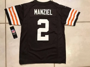 NWT NIKE Cleveland Browns Johnny Manziel NFL Youth Medium MSRP $70 - Picture 1 of 8