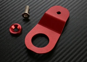 Red JDM Aluminum Radiator Stay Mount Bracket Gasket Screw for 96-00 Civic EK - Bild 1 von 1
