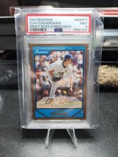 2007 Bowman Prospects Gold Clayton Kershaw PSA GRADED MINT 9 LOCK 1st Ballot HOF