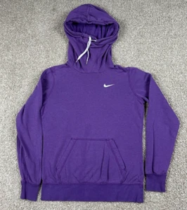 Nike Hoodie Damen klein lila Fleece Trichterkragen Laufpullover Sweatshirt - Bild 1 von 11