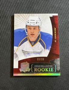 2010-11 UPPER DECK THE CUP STEFAN DELLA ROVERE ROOKIE GOLD SPECTRUM #ed 6/25