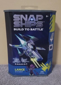 Play Monster Snap Ships Build to Battle Lance SV-51 Scout W/ ATAM Figure NEW - Picture 1 of 2