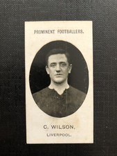 Taddy, Prominent Footballers, C. Wilson , Liverpool 1907