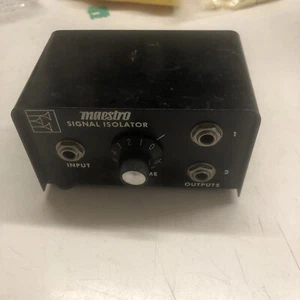 Maestro Signal Isolator, Chicago Musical Instruments Co., Not Tested - Picture 1 of 7