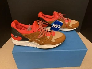 New! Mens Asics x Concepts Gel Lyte V Coral/Chestnut Athletic Shoes. Size 8. - Picture 1 of 13