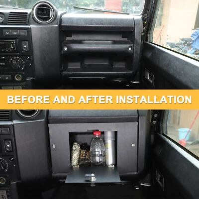 Passenger Side Dash Locking Storage Lid Part Fits Land Rover Defender 2004-2019 - image 1 of 4