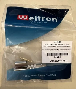 WELTRON RF Connettori 44 283 - Foto 1 di 2