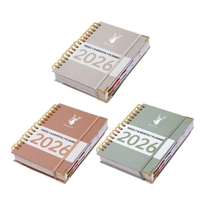 2026 Schedule Planner Daily Planner Multifunctional Travel Planning Journal - Picture 1 of 11