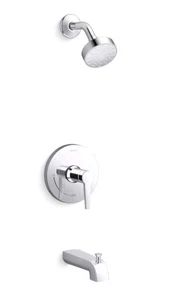 Kohler K-TS97074-4Y-CP Pitch Rite-Temp Bad und Dusche Trim Kit, 2,5 GPM, - Bild 1 von 7