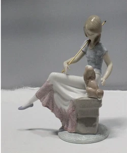 Figura Lladro: 7612 Imagen Perfecta | Esmaltada | Falta paraguas | Tal cual - Imagen 1 de 2