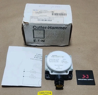 *NEW* Eaton Cutler-Hammer E56CCK40T111B1 Proximity Switch 10-55Vdc + Warranty!  - Image 1 of 4