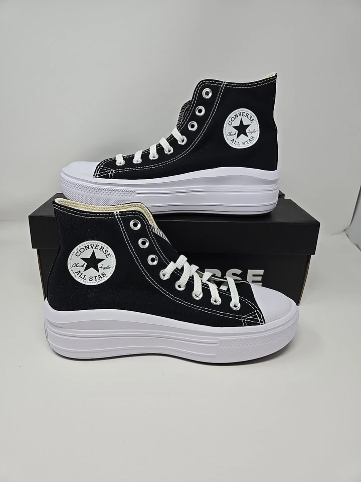 Converse 568497C Women's High Top Chuck Taylor All Star Platform Sneakers