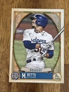 2021 Topps Gypsy Queen - Jackie Robinson Day Image Variation Mookie Betts #250 - Picture 1 of 2