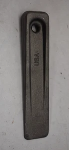 Cuña de montaje vintage Williams de acero inoxidable WG-6 galvanizada 6" de largo EE. UU. - Imagen 1 de 5