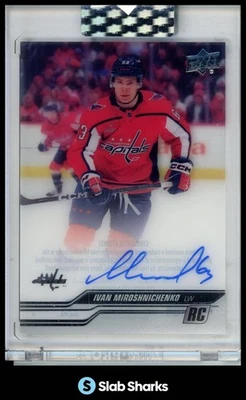 2023 UPPER DECK CLEAR CUT #CC-IM IVAN MIROSHNICHENKO RC AUTO ROOKIE - Image 1 of 4