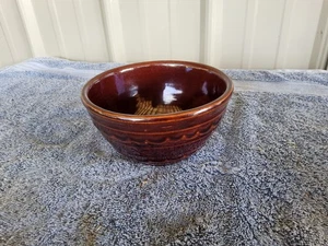 Vintage Marcrest Daisy Dot Oven Proof Stoneware 6” Mixing Bowl - Picture 1 of 6