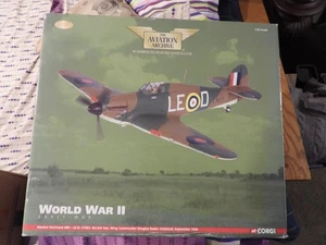 Hawker Hurricane Mk 1 1/32 Scale - No 242  1940 Corgi Aviation Archive BOXED - Picture 1 of 7