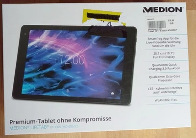 Tablet 10 Zoll Android Medion Lifetab - Bild 1 von 3