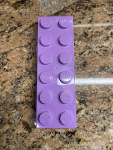 Lego Pencil Case Brick Box Mini Figure Storage Plastic Holder Purple - Picture 1 of 4