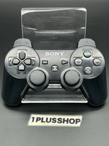 PS3 DUALSHOCK 3 Wireless Controller CECHZC2J Black Official Tested Japan Used - Picture 1 of 5
