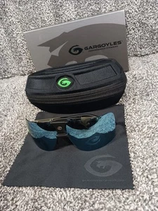 NEU mit Box und Etui GARGOYLES Sonnenbrille Terminator "85s" Nebel verspiegelt Vintage klassisch - Bild 1 von 10