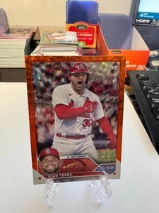 Juan Yepez 2023 Topps Update Orange Foil /299 St. Louis Cardinals - Picture 1 of 2