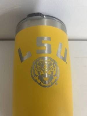 Logotipo de futebol dourado LSU Yeti Cup edição limitada Copa de colecionador - Imagem 1 de 2