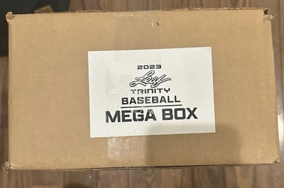 2023 Leaf Trinity Baseball 20 Mega Box Case Brand New Factory Sealed - Image 1 of 3