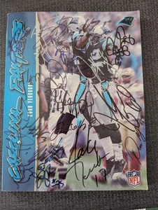 Carolina Panthers NFL 2008 Official Yearbook - Signed By The Team Authetic QB - Picture 1 of 9
