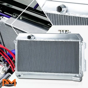 2-Row Aluminum Racing Radiator for 68-73 Datsun 510 Srl311/Sr/521 Pickup 1.6 L4 - Picture 1 of 5