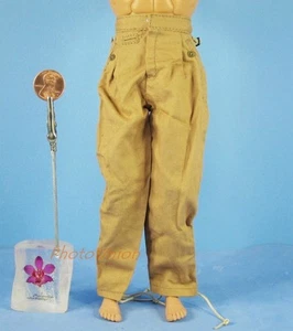 OK010 1:6 Action Figure WW2 German Africa Corps Army Pants Trousers Toy Model - Picture 1 of 1