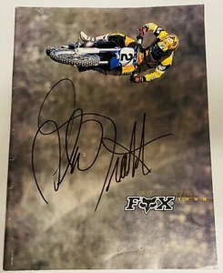 fox 1998 spring motocross sales catalog signed jeremy mcgrath , ezra lusk x5 83p - Picture 1 of 5