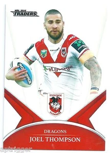2016 NRL Traders Base Card (129) Joel THOMPSON Dragons - Picture 1 of 1